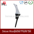 Wine Accessories High Quality Delicate Woodpecker Plastic Wine Aerator Pourer Set China Supply